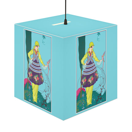 Exquisite Elegance by Umberto Brunelleschi Light Cube Lamp