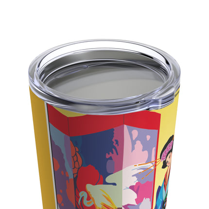 A Timeless Journey by Umberto Brunelleschi Tumbler 20oz