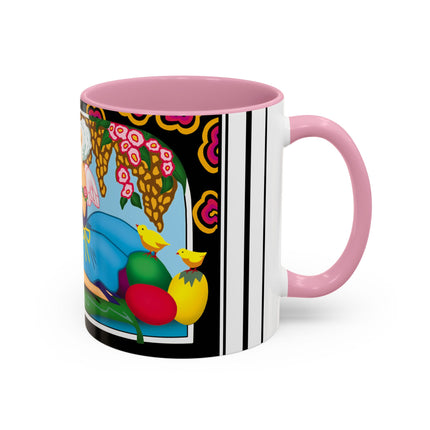 Blooms and Chicks Colorful Mugs (11oz, 15oz)