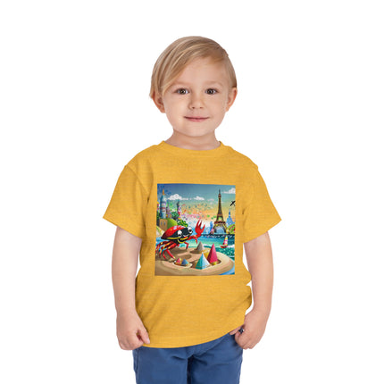 Crab Architect Toddler Short Sleeve Tee