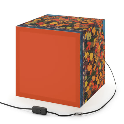 Autumn Foliage by Tom Thomson Light Cube Lamp
