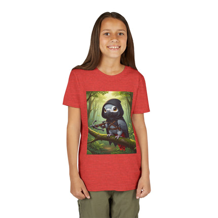 The African Grey Sentinel Youth Short Sleeve Tee