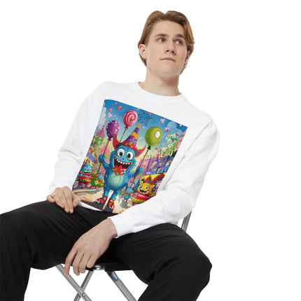 Monster Parade Madness Unisex Garment-Dyed Sweatshirt