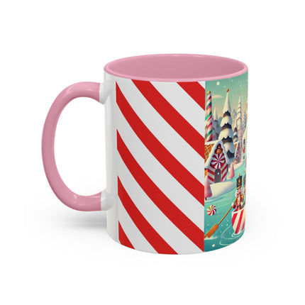 Nutcracker Candy-Striped Adventure Colorful Mugs (11oz, 15oz)