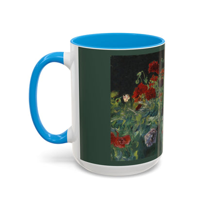 A Study of Poppies for Carnation, Lily, Lily, Rose by John Singer Sargent Colorful Mugs (11oz, 15oz)