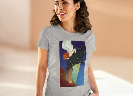 The Christmas Angel Women's Midweight Cotton Tee