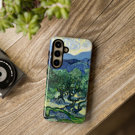 Olive Trees by Vincent Van Gogh Phone Cases