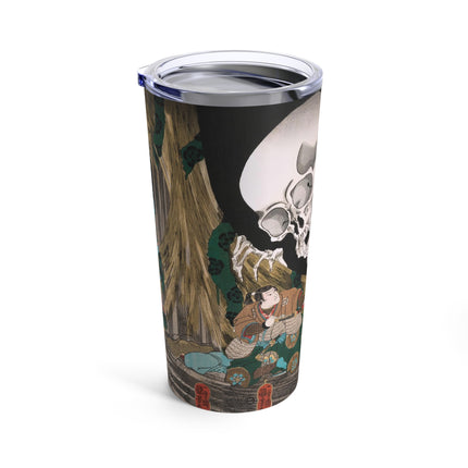 Mitsukuni Defying the Skeleton Spectre by Utagawa Kuniyoshi Tumbler 20oz