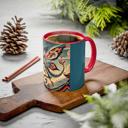 Dragon Fairy of the Temple Colorful Mugs (11oz, 15oz)