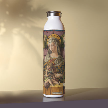 Madonna and Child by Carlo Crivelli Slim Water Bottle