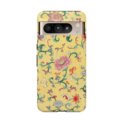 Flower Illustration by Owen Jones Phone Cases