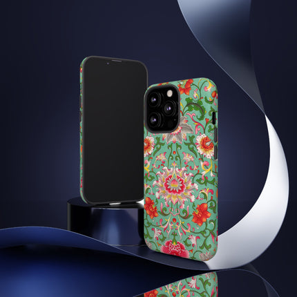 Colorful Floral Pattern by Owen Jones Phone Cases