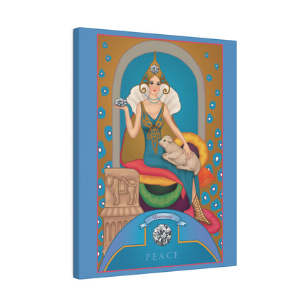 April & Diamond – Sofia Chiostri’s Radiant Birthstone Canvas