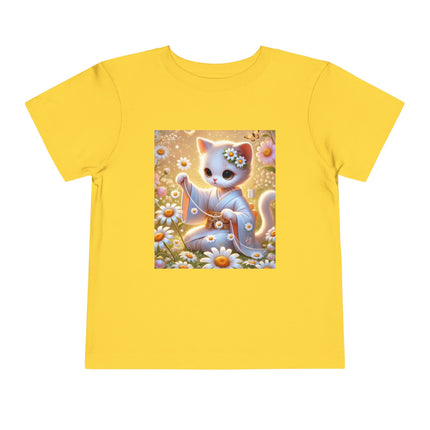 Daisy Chain Whimsy Toddler Short Sleeve Tee