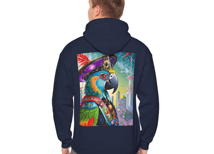 The Parrot Aristocrat – Heavy Blend™ Hooded Sweatshirt
