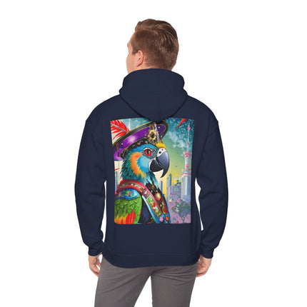 The Parrot Aristocrat – Heavy Blend™ Hooded Sweatshirt