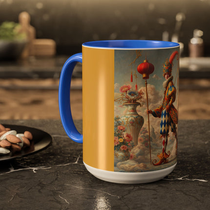 The Ornamental Jester Colorful Mugs (11oz, 15oz)