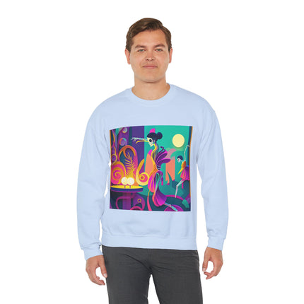 Dance of the Skeleton Ballerinas Unisex Heavy Blend™ Crewneck Sweatshirt