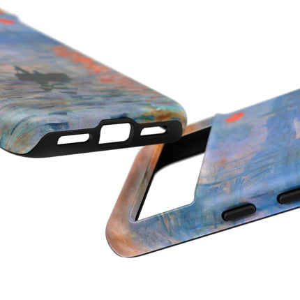 Sunrise by Claude Monet Phone Cases