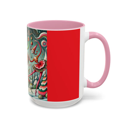 Christmas Ballet of the Absurd Colorful Mugs (11oz, 15oz)