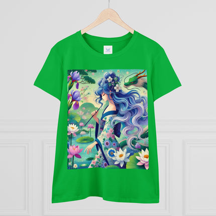Fairy of the Koi Pond Cotton Tee