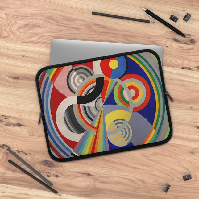 Rythme No. 1 by Robert Delaunay Laptop Sleeve
