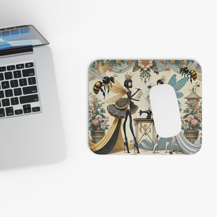 The Quiet Work of Fairies Mouse Pad – Enchanted Atelier & Gentle Magic
