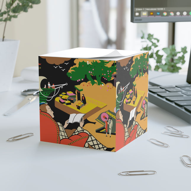 Enchanted Pages Note Cube