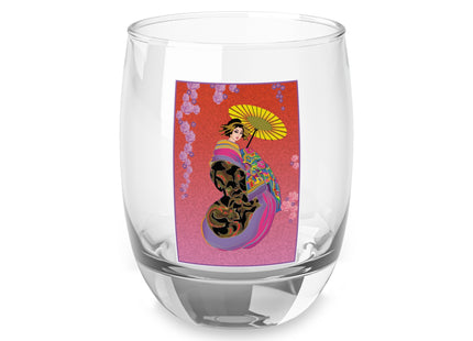 Enchanting Geisha Whiskey Glass