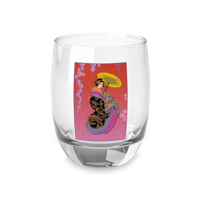 Enchanting Geisha Whiskey Glass