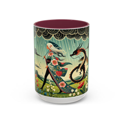 The Dragon Fairy’s Stride Colorful Mugs (11oz, 15oz)