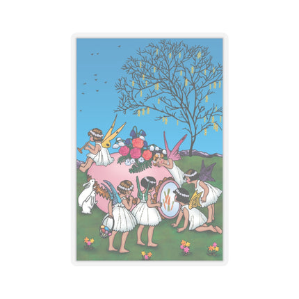 Enchanted Easter Gathering Kiss-Cut Stickers (4 Sizes)