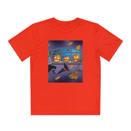 Whimsical Halloween Mischief Youth Competitor Tee