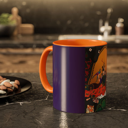 The Jewel Pavilion Colorful Mug (11oz, 15oz) – Royal Elegance, Peacock Beauty & Jewel-Toned Splendor