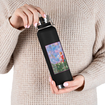 Whimsical Moments Copper Vacuum Insulated Bottle, 22 oz