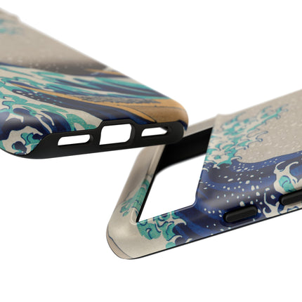 The Great Wave off Kanagawa by Katsushika Hokusai Phone Cases