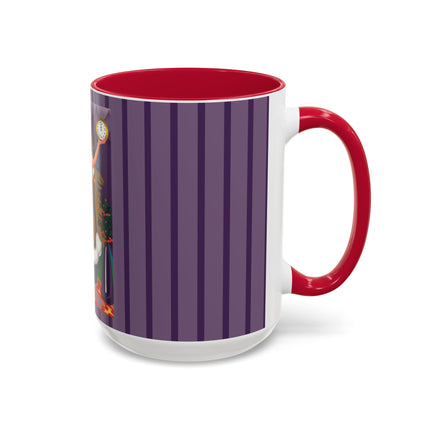 Countdown to Christmas Elegance Colorful Mugs (11oz, 15oz)