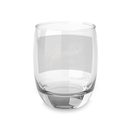Slumbering Fairy on a Mushroom Whiskey Glass