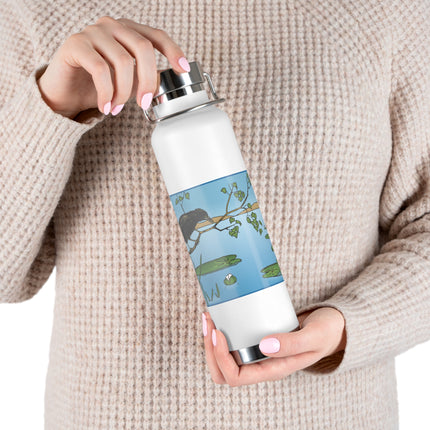 The Crow and the Frog Copper Vacuum Insulated Bottle, 22oz