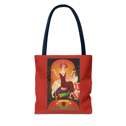 Astrology Gem Series: January & Garnet Tote Bag