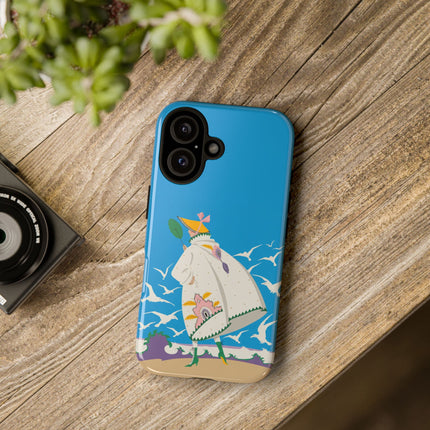 Seaside Wanderer Phone Case – Whimsical Charm & Coastal Delight