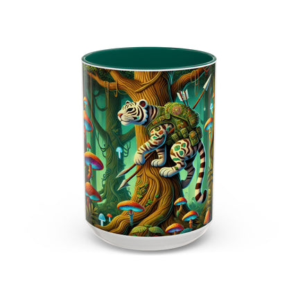 Silent Stripes Colorful Mugs (11oz, 15oz)