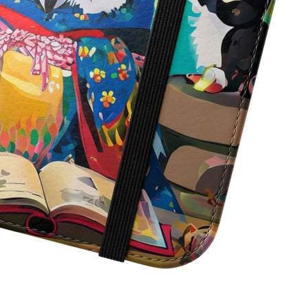 🦉✨ Owl's Magical Workshop Flip Case – Enchanted Wisdom & Arcane Wonder