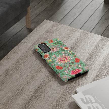 Colorful Floral Pattern by Owen Jones Phone Cases