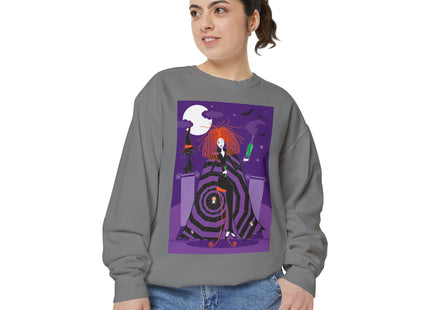 Mystic Elegance Unisex Garment-Dyed Sweatshirt