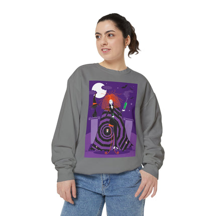 Mystic Elegance Unisex Garment-Dyed Sweatshirt