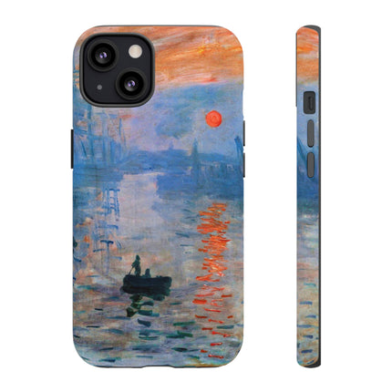 Sunrise by Claude Monet Phone Cases