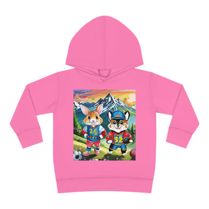 Animal Athletes Toddler Pullover Fleece Hoodie