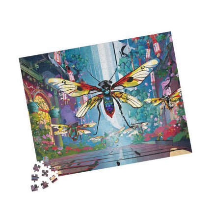 Neon Swarm Puzzle (110, 252, 520-piece)