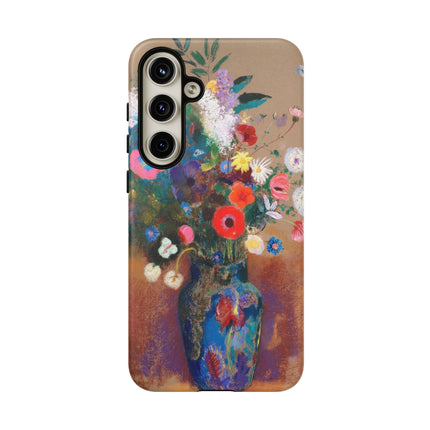 Bouquet of Flowers by Odilon Redon Phone Cases